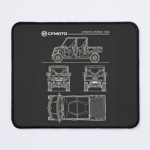 Item preview, CFMOTO UFORCE 1000 UTV Blueprint Side by Side Utility Vehicle Technical Outline designed and sold by Motorline44.
