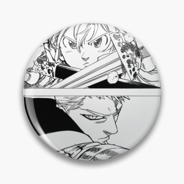 Item preview, the undefeated duo of the sins(Seven deadly sins) designed and sold by Anime Boy Arts.