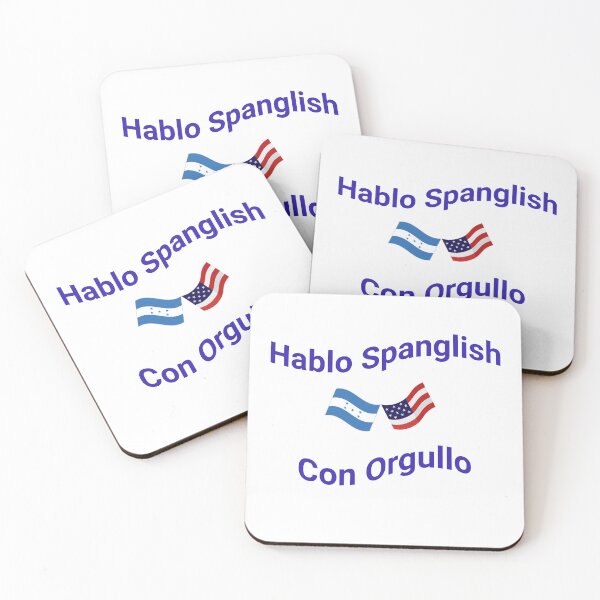 Item preview, Hablo Spanglish Con Orgullo (Honduras) designed and sold by Caris Clothing.