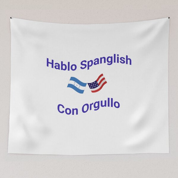 Item preview, Hablo Spanglish Con Orgullo (Honduras) designed and sold by Caris Clothing.