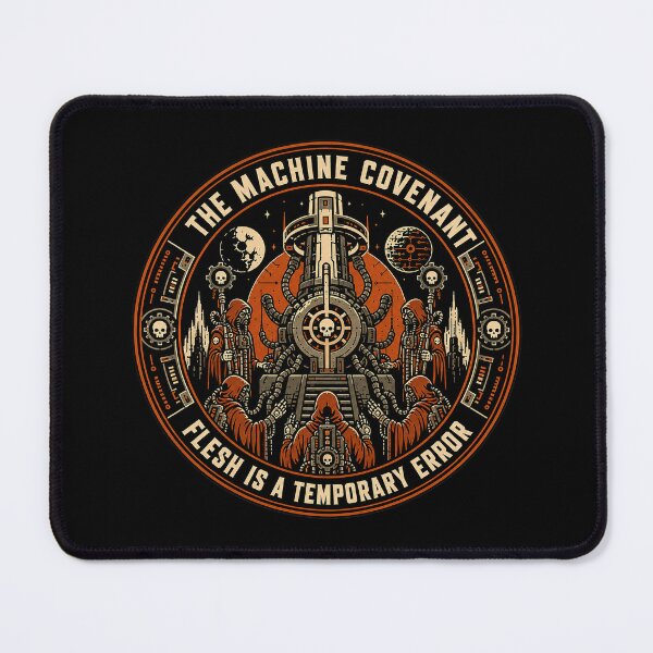 Item preview, Machine Covenant - Flesh is a Temporary Error designed and sold by Forged in the Warp.