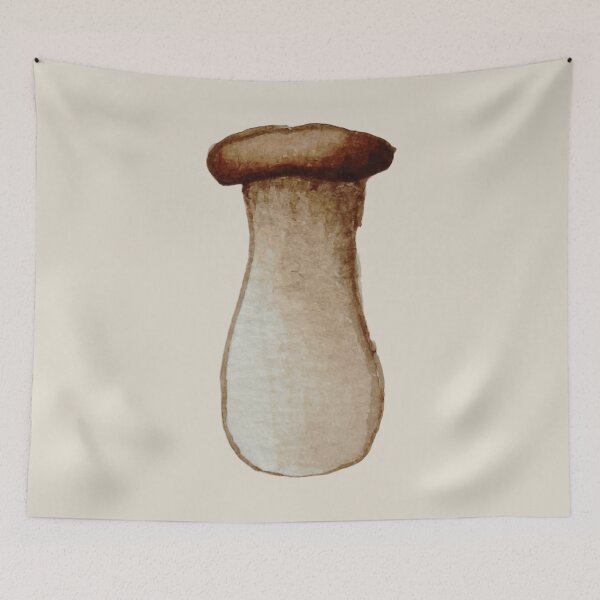 Item preview, Eryngii mushroom - hand-painted with watercolor. designed and sold by Greitas.