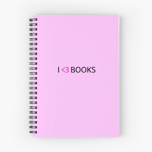 Item preview, I love books - I <3 books designed and sold by HuesMeows.