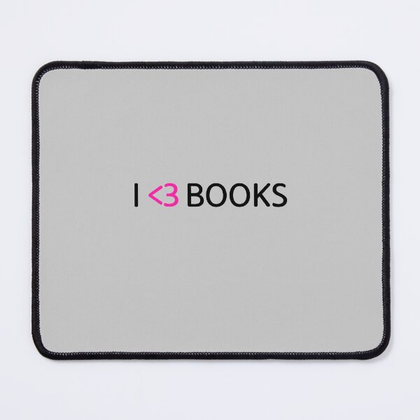 Item preview, I love books - I <3 books designed and sold by HuesMeows.