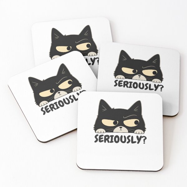 Item preview, Seriously Side Eye Cat Design designed and sold by AdicretorDesign.