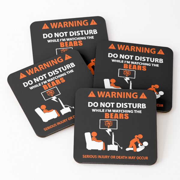 Item preview, do not disturb while i'm watching the bears designed and sold by fahhmemedropss.