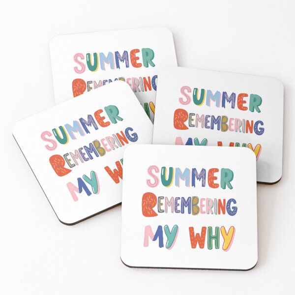 Item preview, Summer Remembering My Why Motivation Personal Growth Inspiration Goals designed and sold by RetroMini2026.