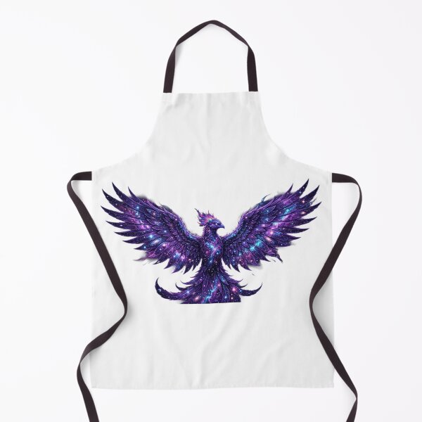 Item preview, Cosmic Phoenix Galaxy Nebula Space Bird Art designed and sold by JeevanStickers.