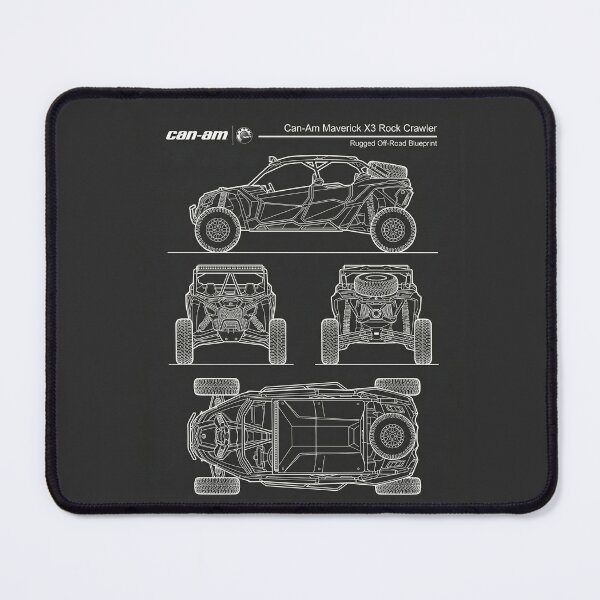 Item preview, Can-Am Maverick X3 Rock Crawler Blueprint Side by Side Technical Outline designed and sold by Motorline44.