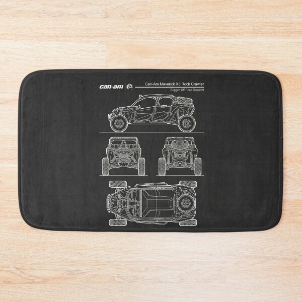 Item preview, Can-Am Maverick X3 Rock Crawler Blueprint Side by Side Technical Outline designed and sold by Motorline44.