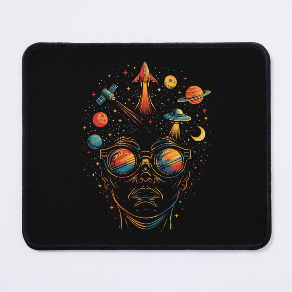 Item preview, Stars in My Eyes Psychedelic Space Sci Fi & Cosmic Lovers designed and sold by Blok45.