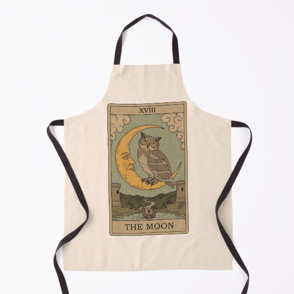 Item preview, The Moon - Owls Tarot designed and sold by Thiago Corrêa.