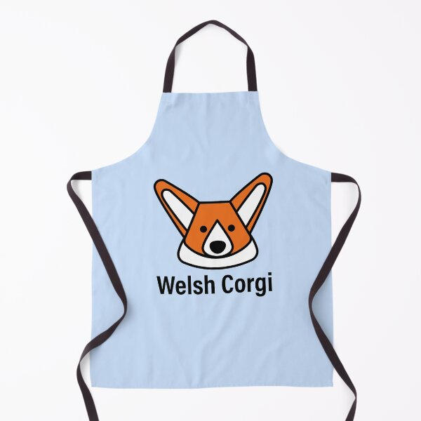 Item preview, Welsh corgi face color logo designed and sold by Konopikyu.
