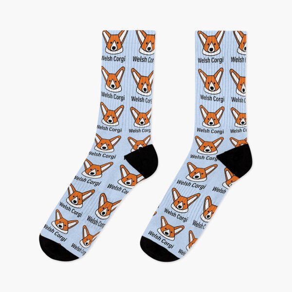Item preview, Welsh corgi face color logo designed and sold by Konopikyu.