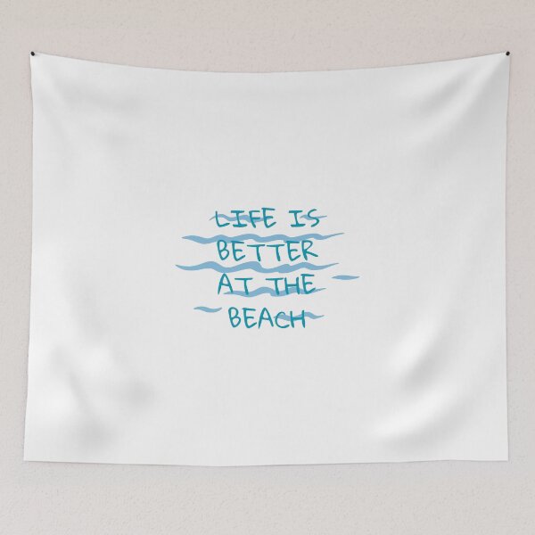 Item preview, Life is better at the beach designed and sold by BlissThreads.