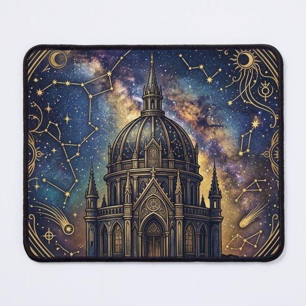 Item preview, Celestial Observatory Gothic Astronomy Night Sky Art designed and sold by CalmCapy Co.