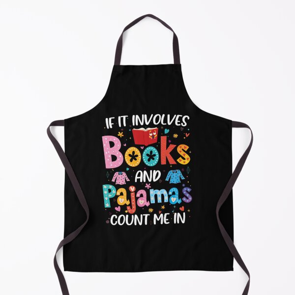 Item preview, Books and Pajamas Count Me in Book Lover Reading Quote designed and sold by Achrafdesign.