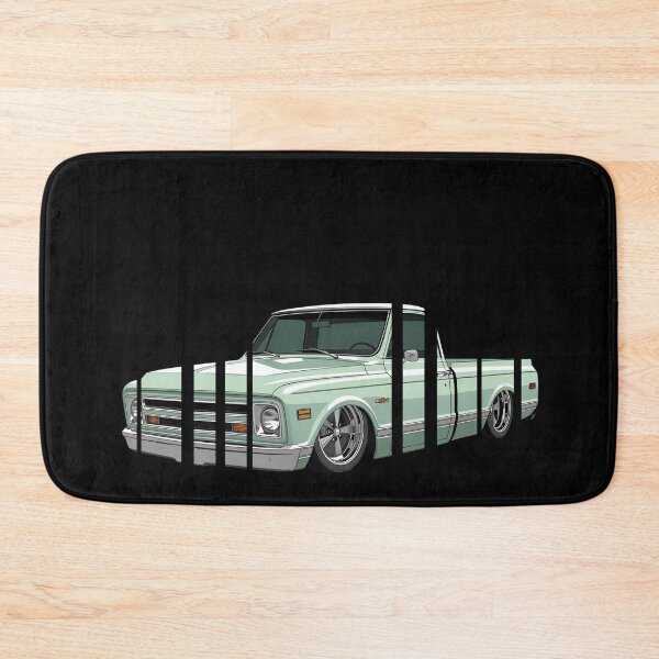 Item preview, Chevrole C10 1967 Chevy C10, lowered stance, mint green paint chrome trim old-school garage v 14 designed and sold by Neon G.