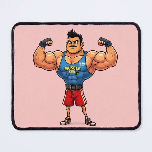 Item preview, Funny Muscle King Cartoon Bodybuilder PNG | Big Muscles Tiny Legs Meme Design designed and sold by arifali786.