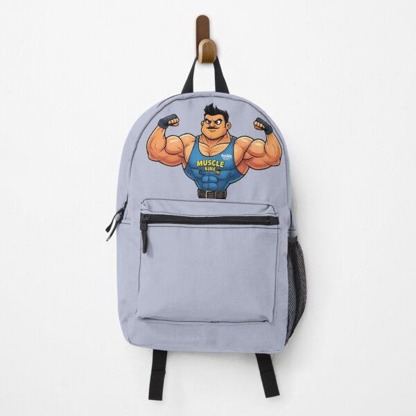 Item preview, Funny Muscle King Cartoon Bodybuilder PNG | Big Muscles Tiny Legs Meme Design designed and sold by arifali786.