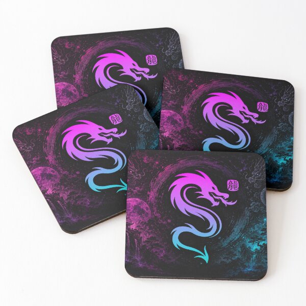 Item preview, Celestial Neon Dragon Spirit designed and sold by Fei Long Design Hub.