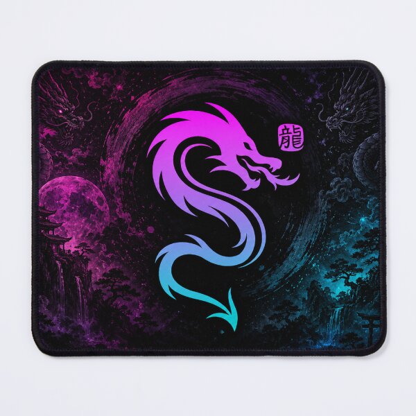 Item preview, Celestial Neon Dragon Spirit designed and sold by Fei Long Design Hub.