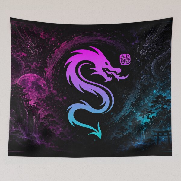 Item preview, Celestial Neon Dragon Spirit designed and sold by Fei Long Design Hub.