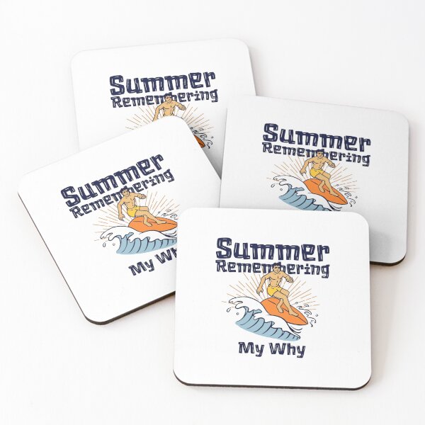 Item preview, Summer Remembering My Why Surfing Beach Motivation designed and sold by RetroMini2026.