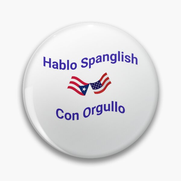 Item preview, Hablo Spanglish Con Orgullo (Puerto Rico) designed and sold by Caris Clothing.