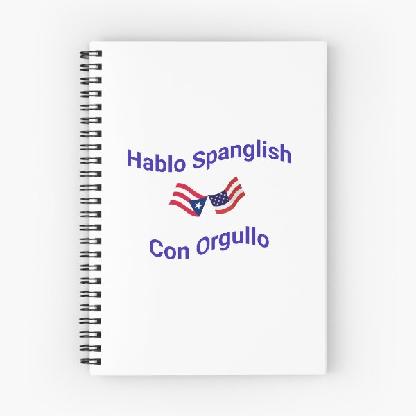 Item preview, Hablo Spanglish Con Orgullo (Puerto Rico) designed and sold by Caris Clothing.
