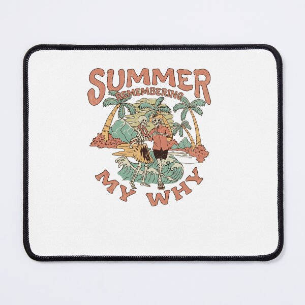 Item preview, Summer Remembering My Why Tropical Beach Skeletons Dancing Vacation designed and sold by RetroMini2026.