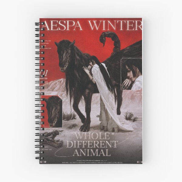 Item preview, AESPA WINTER - WHOLE DIFFERENT WORLD designed and sold by trengeee.