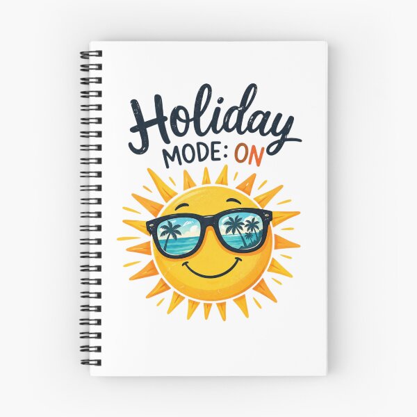 Item preview, Holiday Mode On Funny Summer Sun Shirt | Cute Vacation Sunshine Design designed and sold by VariusDesigns.