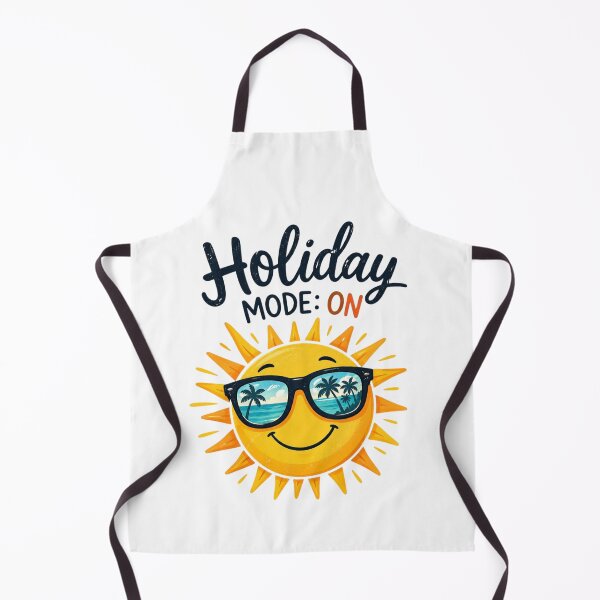 Item preview, Holiday Mode On Funny Summer Sun Shirt | Cute Vacation Sunshine Design designed and sold by VariusDesigns.
