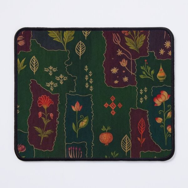Item preview, Midnight Folk Garden designed and sold by ItsAllYellow.