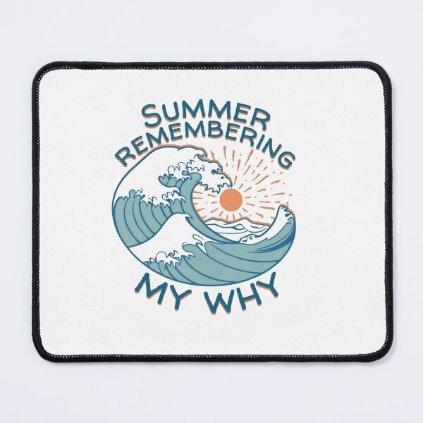 Item preview, Summer Remembering My Why Ocean Beach Motivation Wanderlust designed and sold by RetroMini2026.