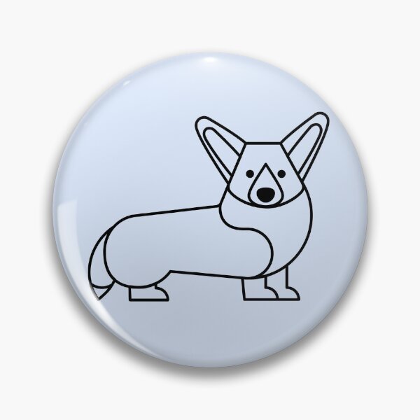 Item preview,  Welsh corgi one color logo designed and sold by Konopikyu.