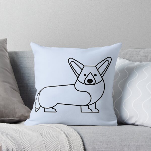 Item preview,  Welsh corgi one color logo designed and sold by Konopikyu.