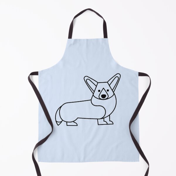 Item preview, Welsh corgi one color logo designed and sold by Konopikyu.