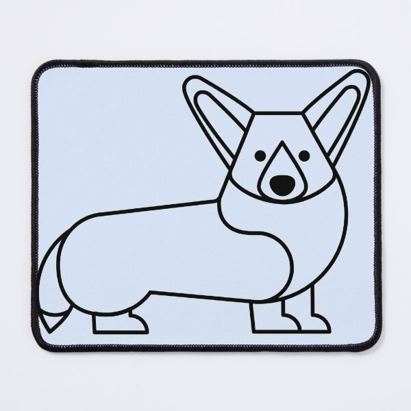 Item preview, Welsh corgi one color logo designed and sold by Konopikyu.
