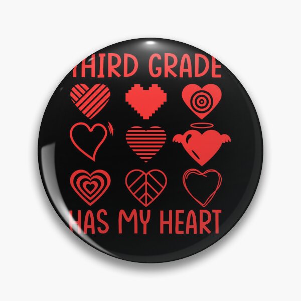 Item preview, Third Grade Has My Heart designed and sold by SiarheiYur.