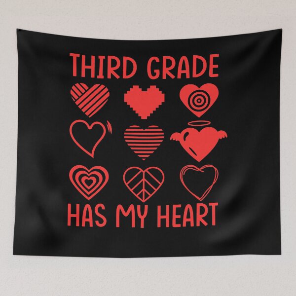 Item preview, Third Grade Has My Heart designed and sold by SiarheiYur.