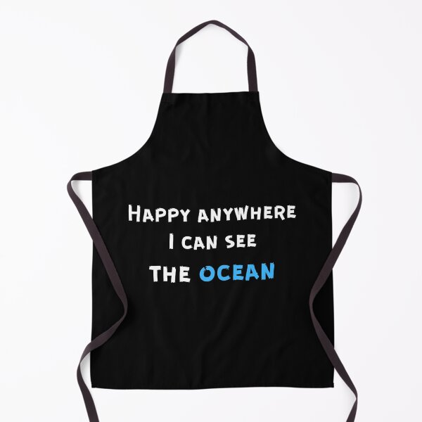 Item preview, Happy anywhere I can see the ocean designed and sold by BlissThreads.
