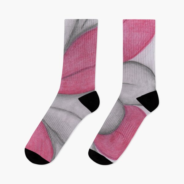 Item preview, Pink and grey flower  designed and sold by Artbysarah23.