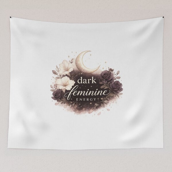 Item preview, Dark Feminine Energy Gift for Her Women Empowerment Mystical Shirt designed and sold by DreamelleStudio.