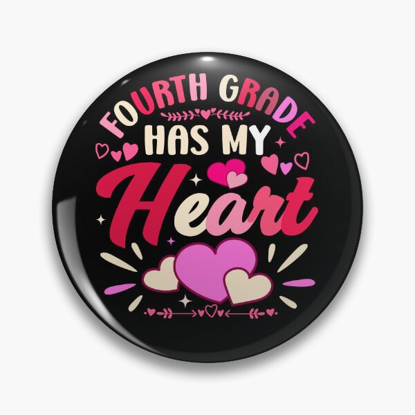 Item preview, Fourth Grade Has My Heart designed and sold by SiarheiYur.
