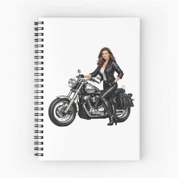 Item preview, "Rebeldes en Moto: La Elegancia Femenina" designed and sold by CHRIST5000.