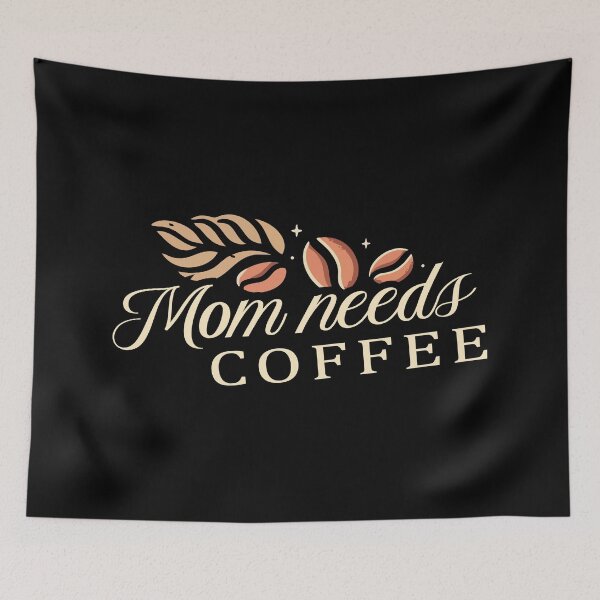 Item preview, Mom Needs Coffee Tired Mom Caffeine Lover designed and sold by Scaryzz.