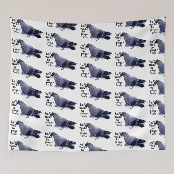 Item preview, Be nice to pigeons designed and sold by Naurelia.