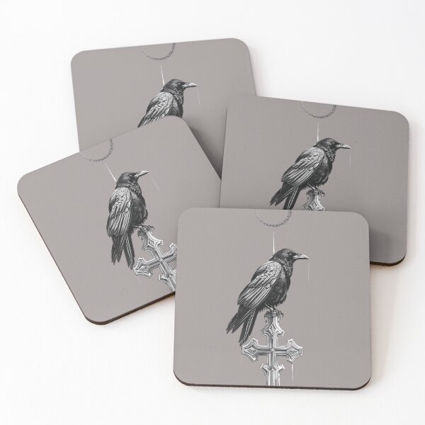 Item preview, Beautifully Haunted Gothic Raven Design  designed and sold by mentalyelswhere.